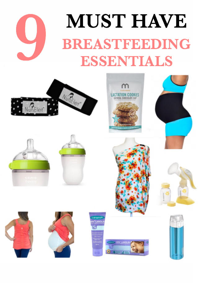 9 MUST HAVE BREASTFEEDING ESSENTIALS