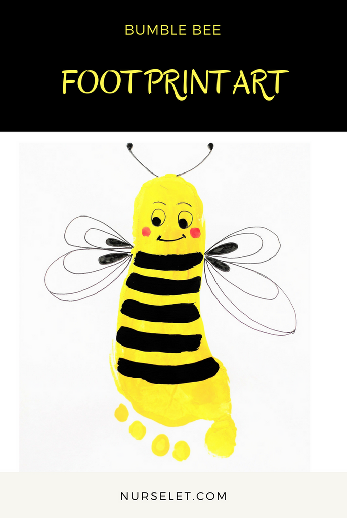 FOOTPRINT & HANDPRINT CRAFT FOR KIDS - KEEPSAKE ART