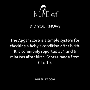 What is APGAR Score | NursElet