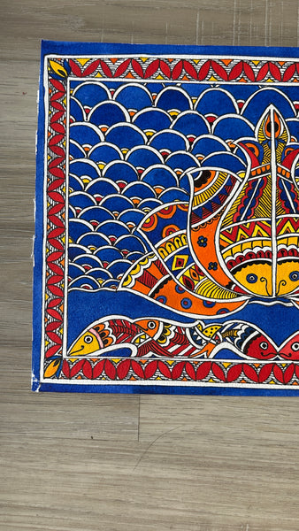 Sacred Lotus And Fish