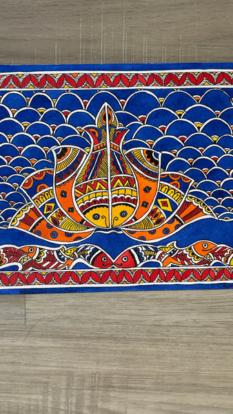 Sacred Lotus And Fish