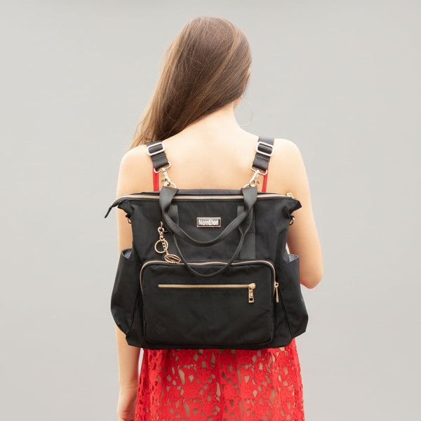 Convertible Backpack - BLACK - NursElet®