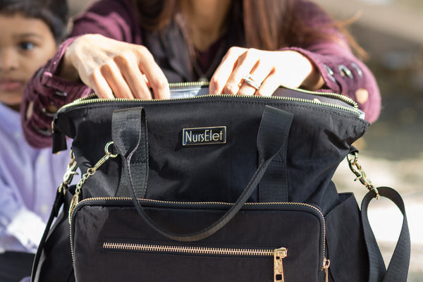 Convertible Backpack - BLACK-- NursElet®