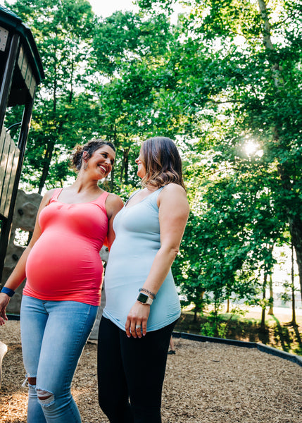 NursElet Maternity Tank Top - SKY BLUE-- NursElet®