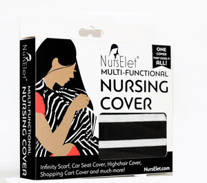 MILKY STRIPES NursElet® Cover-Scarf- NursElet®