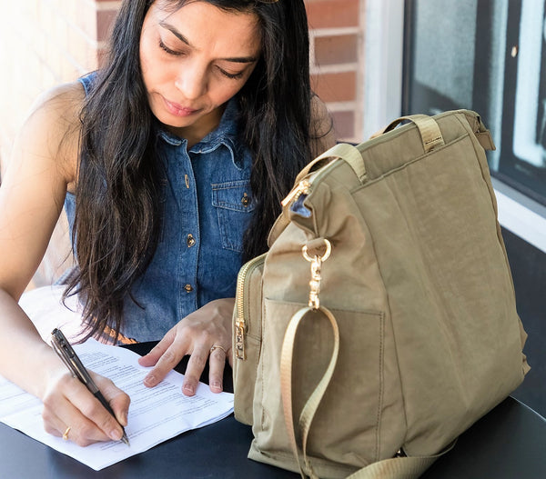 Convertible Backpack - OLIVE-- NursElet®